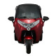 ENERBIKE TRIO CABIN - elektrická trojkolka s uzavretou kabínou - 1kW 60V 45Ah, bez vodičského 25km/h